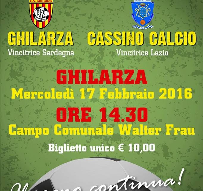 ASPETTANDO GHILARZA-CASSINO…MERCOLEDÌ GIORNATA GIALLOROSSA