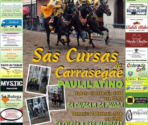CARNEVALE PAULESE A CAVALLO-PAULILATINO 13/14 FEBBRAIO 2016