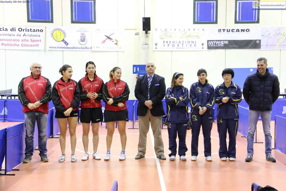 TENNISTAVOLO NORBELLO: VITTORIE E PLAY-OFF SCUDETTO IN A1 FEMMINILE TENNISTAVOLO NORBELLO: VITTORIE E PLAY-OFF SCUDETTO IN A1 FEMMINILE