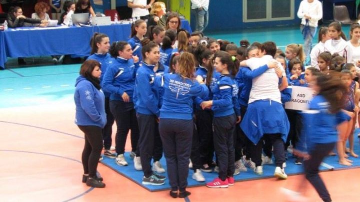 GINNASTICA ARTISTICA: VOLANO A PESARO IL 17 GIUGNO PER I CAMPIONATI ITALIANI 23 ATLETE DELLA DRAGONFLY GHILARZA