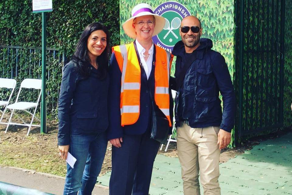 IL SOGNO REALIZZATO DEL GHILARZESE RICCARDO PINNA: UNA GIORNATA A WIMBLEDON IL TEMPIO DEL TENNIS