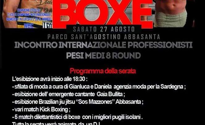 Grande boxe ad Abbasanta. Sul ring anche i pugili del Guilcer Cogotzi e Desogus