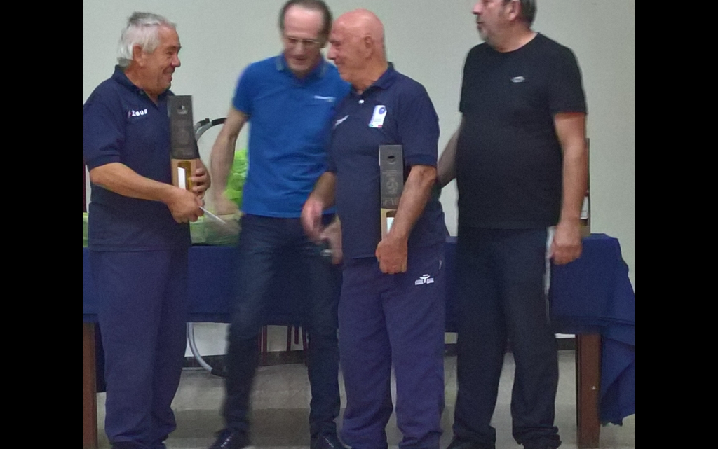 Bocce: ottimo 3° posto per la coppia ghilarzese Proietti-Tatti al 150° anniversario della SOMS Oristano