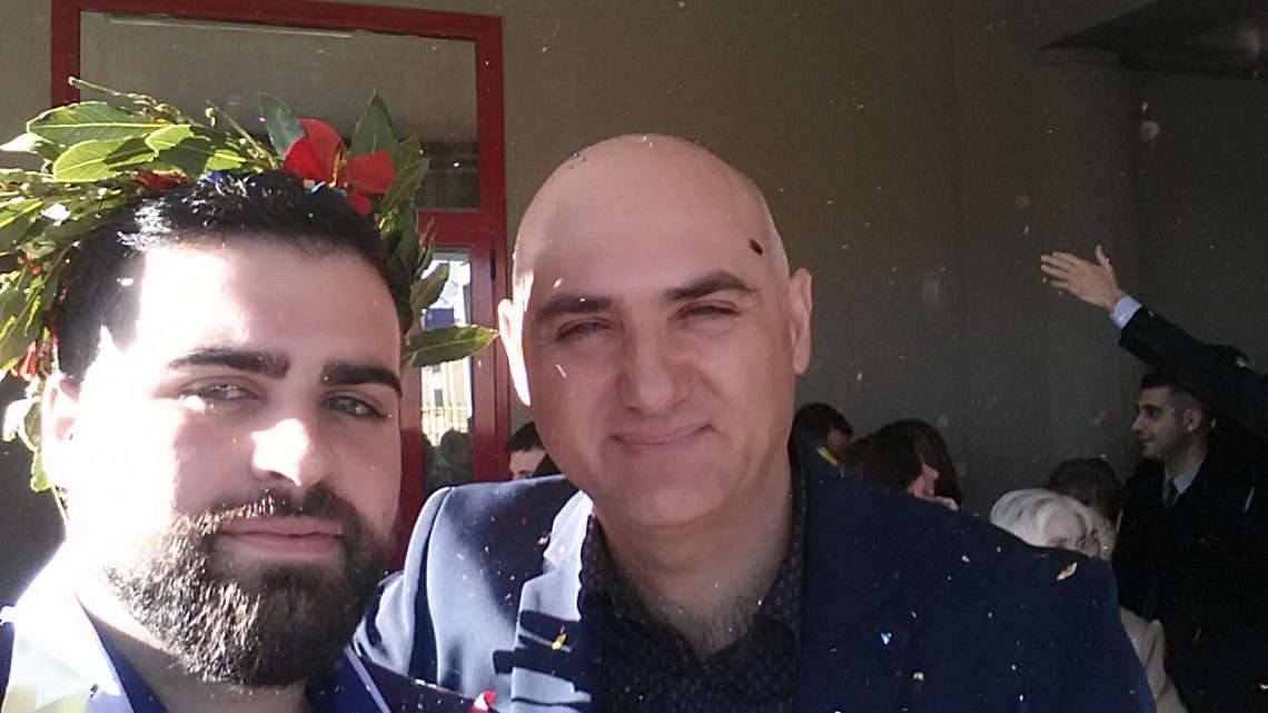 Il nostro collaboratore Matteo Carta Laureato oggi in in Scienze della Comunicazione con 110 e Lode.