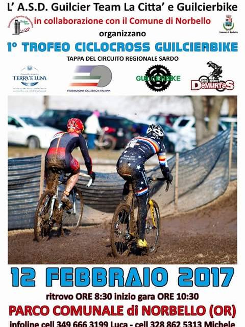Ciclismo. Conto alla rovescia a Norbello per il “1° Trofeo Guilcierbike” di ciclocross Ciclismo. Conto alla rovescia a Norbello per il “1° Trofeo Guilcierbike” di ciclocross