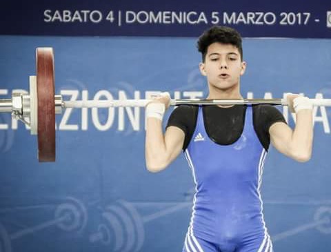 Sollevamento Pesi. Bilancio positivo per Sergio Massidda agli Europei Under 17 di Milano Sollevamento Pesi. Bilancio positivo per Sergio Massidda agli Europei Under 17 di Milano