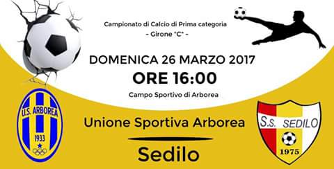 Calcio 1a Categoria Girone C. Un Sedilo in piena emergenza non resiste alla furia dell’Arborea: 5-1