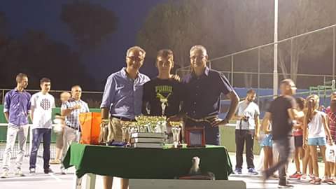 Tennis. Nicola Manca del T.C. Ghilarza si aggiudica il torneo di Guspini Under 14