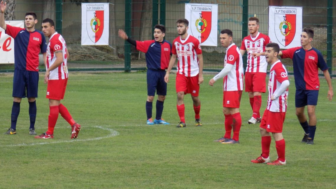 Calcio Promozione B. Pibiri e Zara “rianimano” la Tharros: finisce 2 1 Calcio Promozione B. Pibiri e Zara “rianimano” la Tharros: finisce 2 1