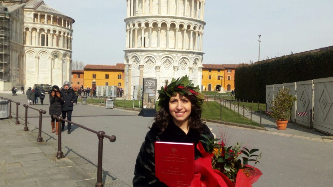 La nostra collaboratrice Francesca Demelas Laureata oggi in Lingua e Letteratura Italiana con 110 e lode La nostra collaboratrice Francesca Demelas Laureata oggi in Lingua e Letteratura Italiana con 110 e lode