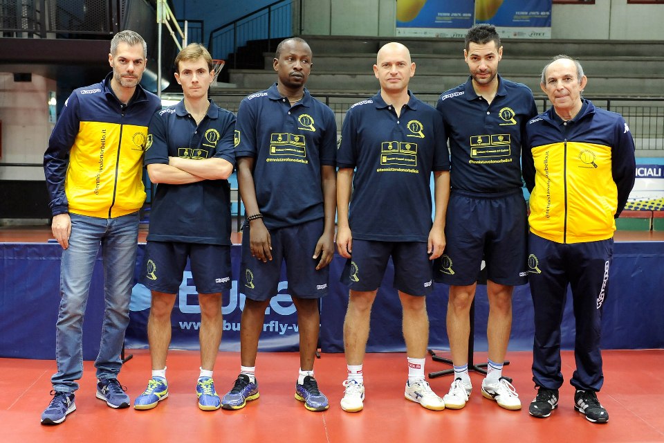 Tennistavolo A1 Maschile: Lunedì a Norbello arrivano da Carrara i Campioni d’Italia
