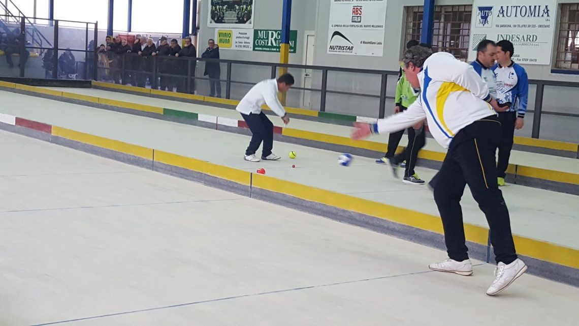 Bocce Trofeo Latte Arborea. I “sottomanisti d.o.c.” Moi e Mereu si aggiudicano la gara