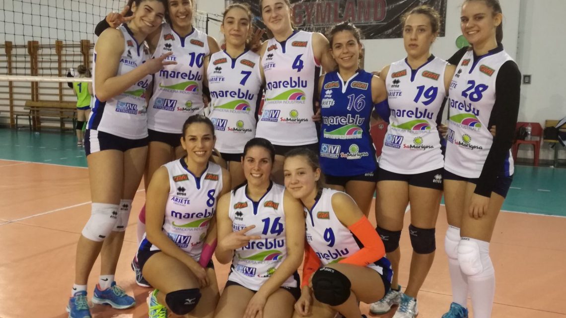 Volley C femminile. La “stracittadina” vinta dall’Ariete: KO Gymland per 1 3