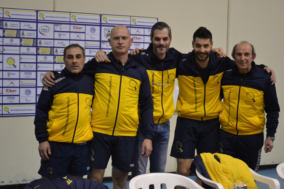 Tennistavolo Norbello. Fuori al 3° Turno dalla Coppa Europea. La C1 vince a Roma.