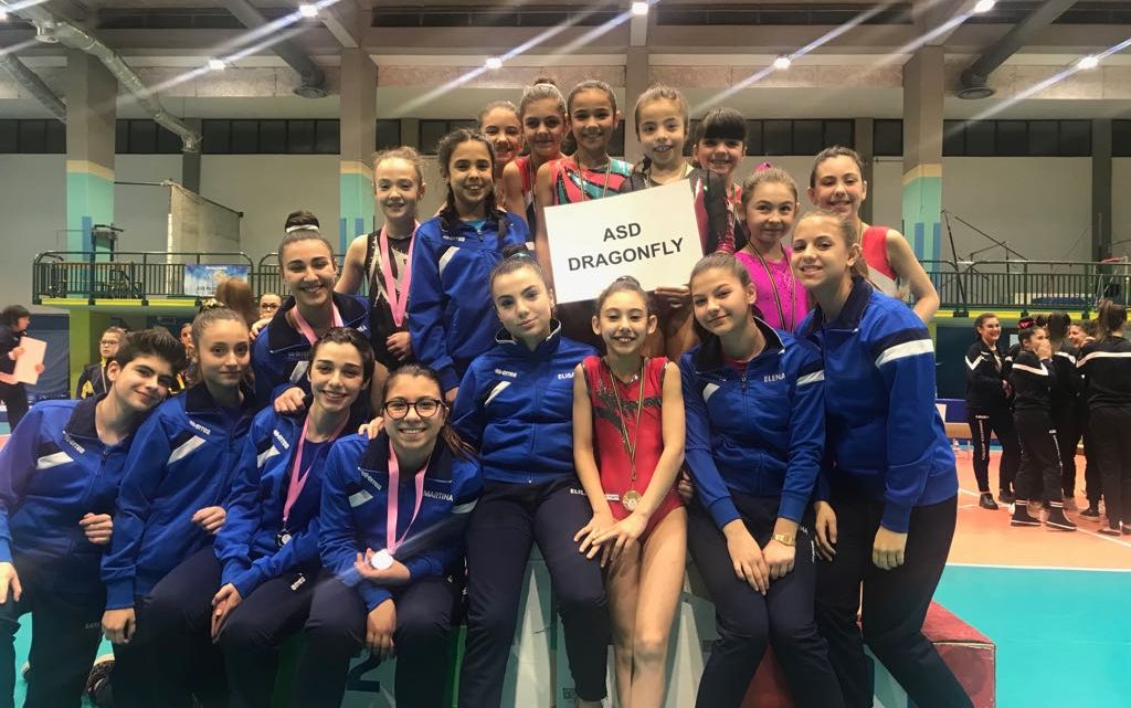 Ginnastica artistica. Risultati da incorniciare a Cagliari per le allieve della Dragonfly di Mayte Cogotzi
