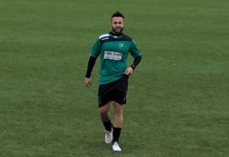 Calcio 2a Categoria F. La schedina di Fabrizio Erdas difensore della Folgore Oristano Calcio 2a Categoria F. La schedina di Fabrizio Erdas difensore della Folgore Oristano