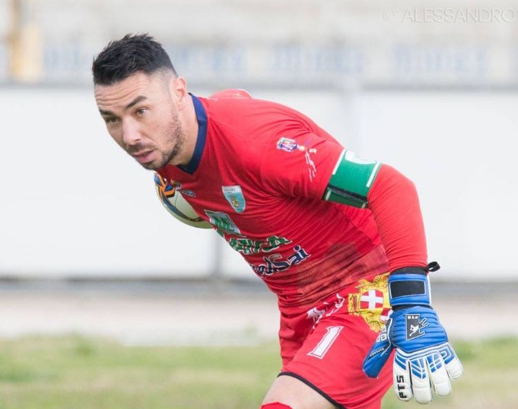 Calcio Eccellenza. La schedina di Pierpaolo Garau saracinesca del Latte Dolce Calcio Eccellenza. La schedina di Pierpaolo Garau saracinesca del Latte Dolce