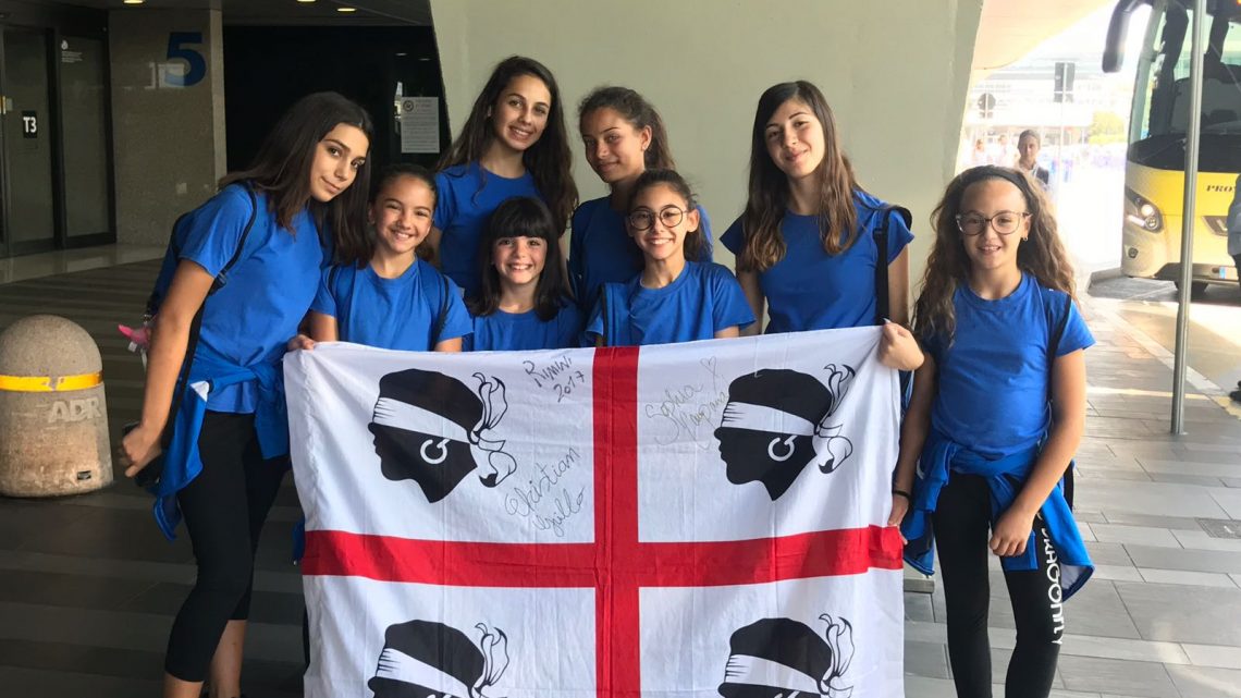 Ginnastica artistica. Le atlete della Dragonfly di Ghilarza al Gycampus nazionale di Porto San Giorgio nelle Marche