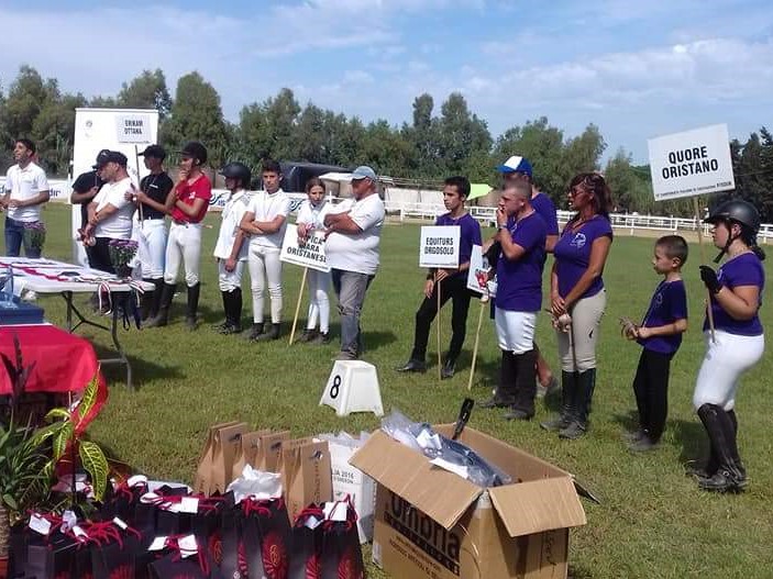 Terzo posto per il Giara Oristano al Campionato Nazionale Equitazione FISDIR