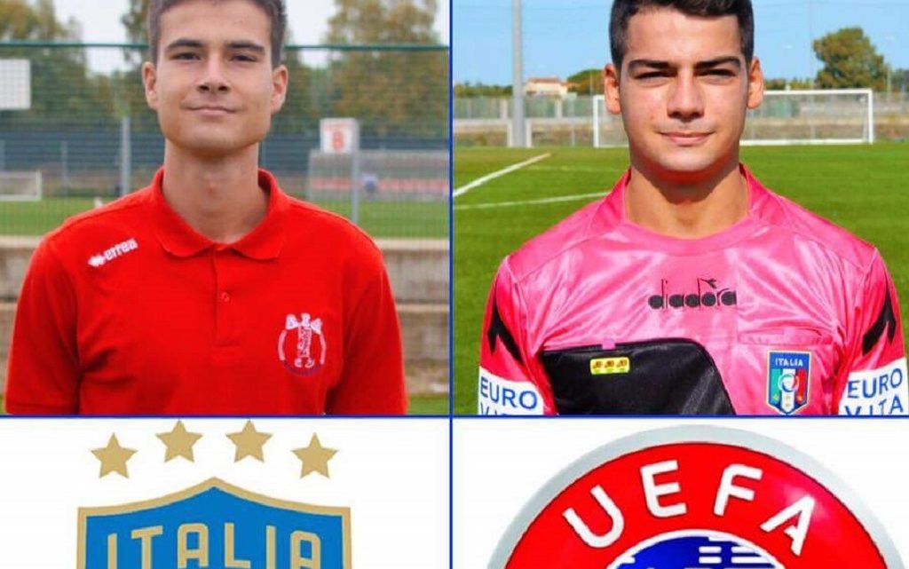 Gli arbitri di çalcio oristanesi Capotosto e Mattu selezionati per un progetto UEFA