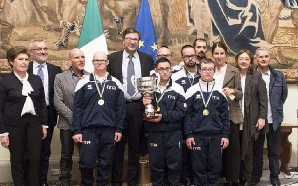 Premiati a Roma i campioni oristanesi di Basket paralimpico