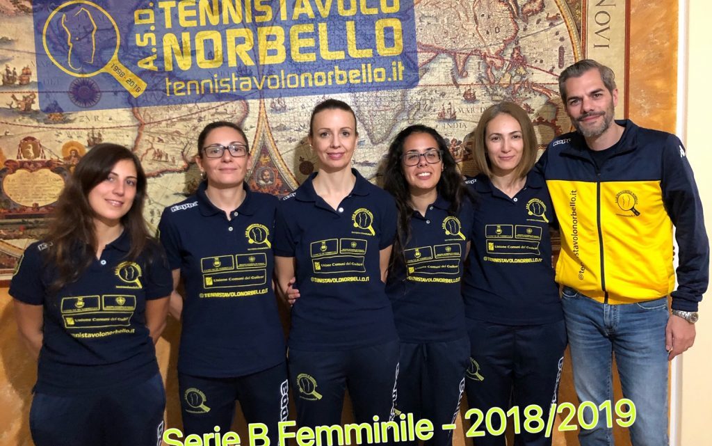 Tennistavolo Norbello. Le norbelline della B femminile procedono spedite…