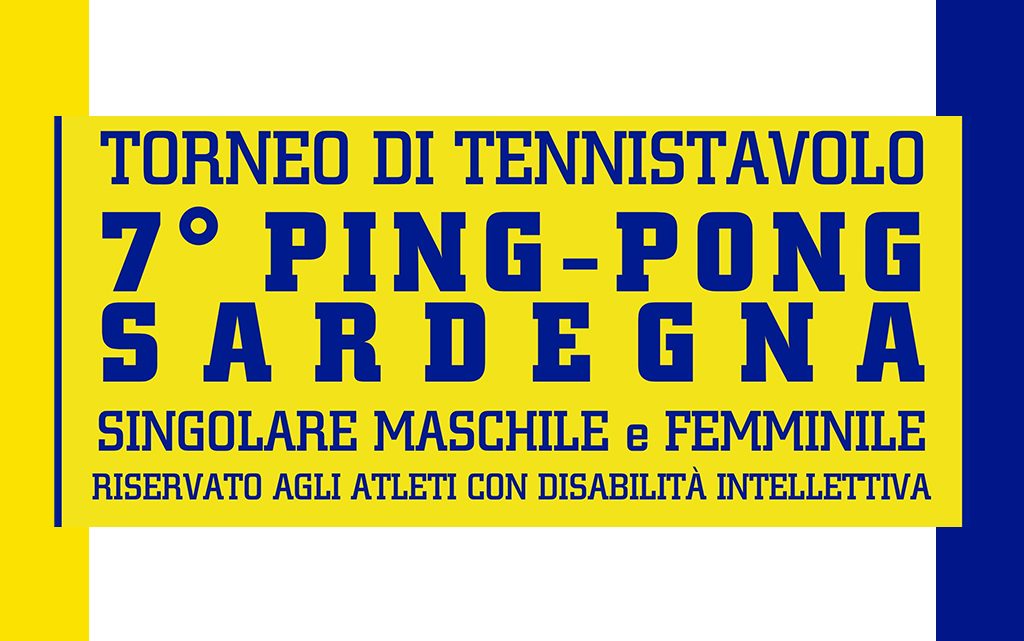 Tennistavolo Paralimpico. Torneo 7° “Ping-Pong Sardegna” – Norbello 08 dicembre 2018 Tennistavolo Paralimpico. Torneo 7° “Ping-Pong Sardegna” – Norbello 08 dicembre 2018