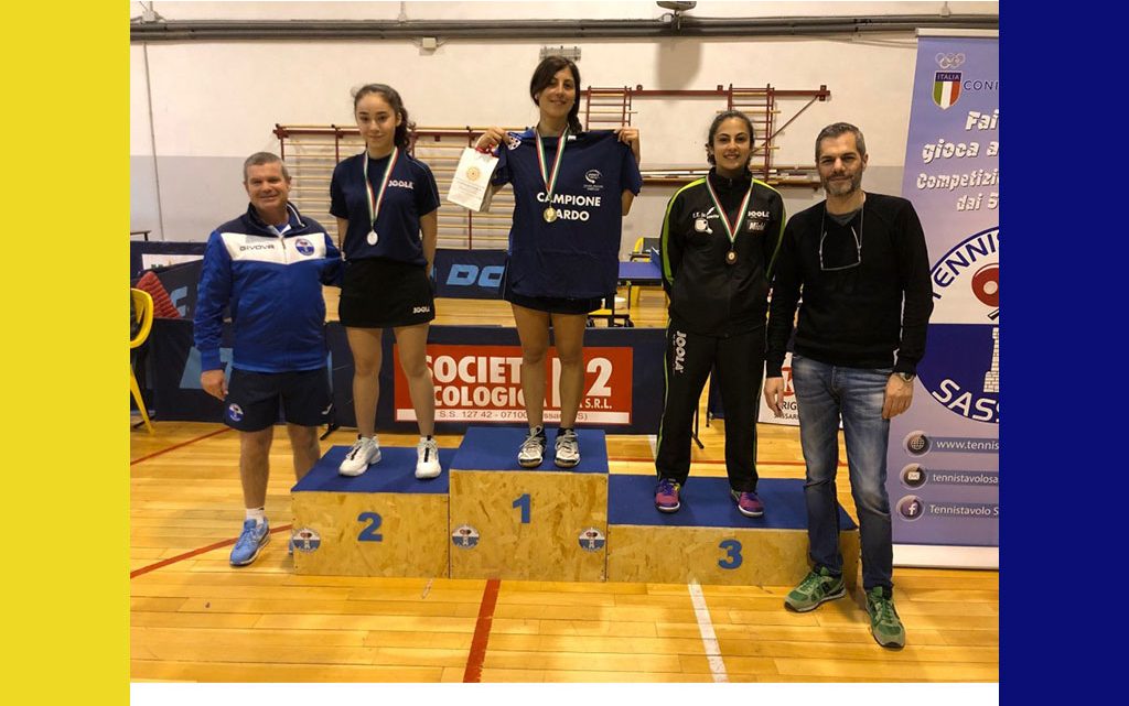 Cinque titoli regionali per il Tennistavolo Norbello
