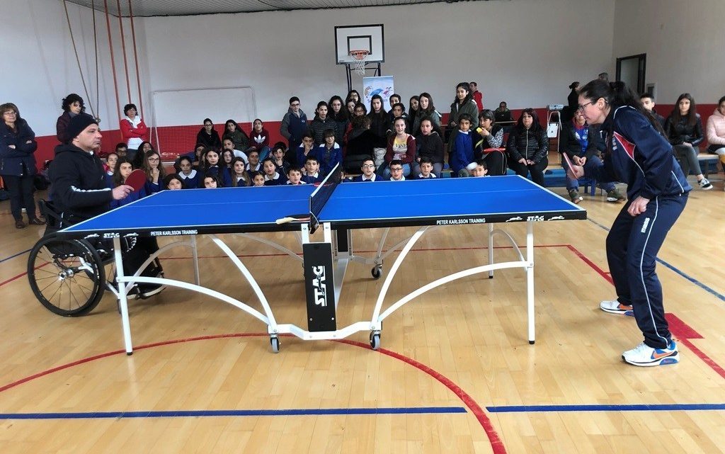 Il Progetto TennistavolOltre presente anche a Bonarcado
