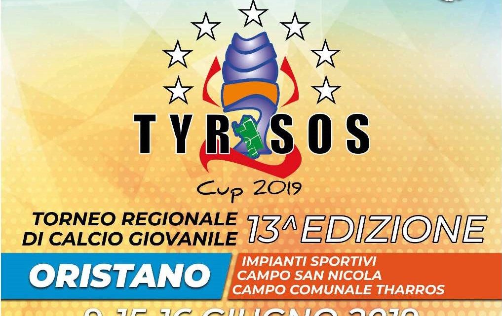 Dal 9 al 16 Giugno Oristano “capitale” del calcio giovanile con la Tyrsos Cup