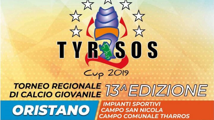 Dal 9 al 16 Giugno Oristano “capitale” del calcio giovanile con la Tyrsos Cup