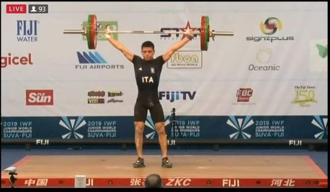 PESI /  Anche l’atleta ghilarzese Sergio Massidda ai mondiali Junior in Uzbekistan da oggi al 31 maggio