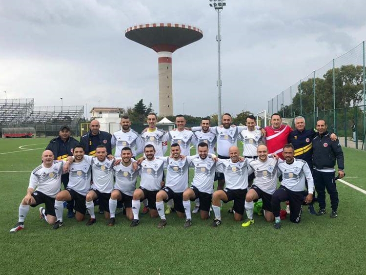 “Prima” casalinga oggi al Walter Frau della squadra Over 40 Ghilarza