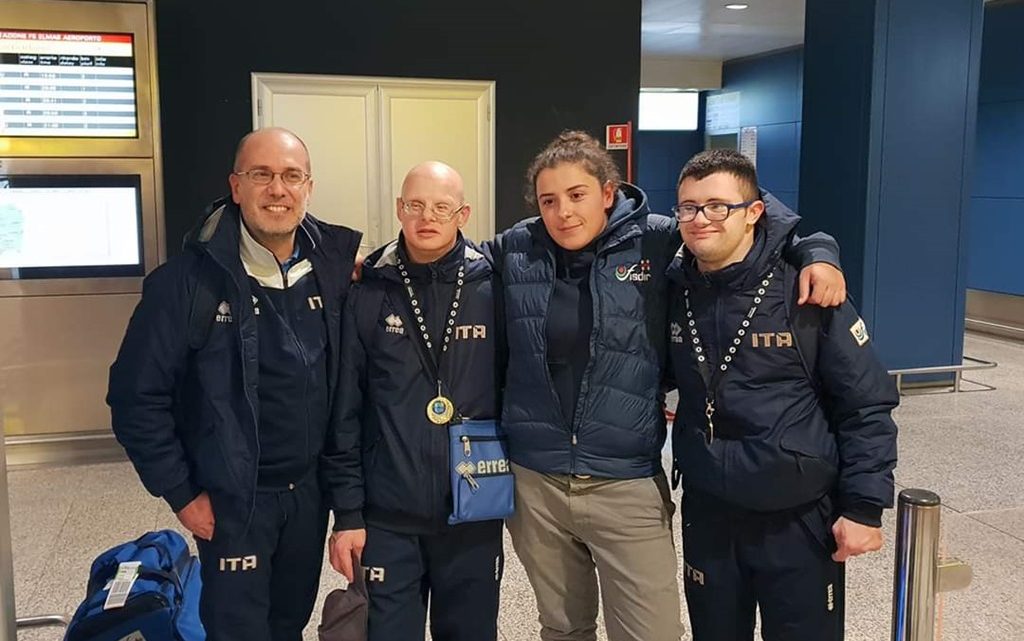 Basket. Rientrati a casa da campioni del mondo gli atleti Spiga e Paulis ed il vice coach Dessì