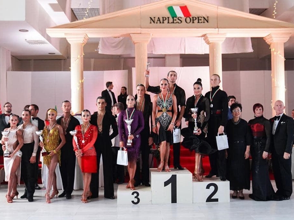 Danza. Andrea Erdas e Alessia Carta 4° classificati al Campionato del Mondo WDO U.21 Latin 2019
