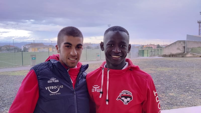 FRANCESCO MEDDE MATCH WINNER/L’attaccante dell’Abbasanta(classe 2004) sigla il gol vincente contro un buon Orani