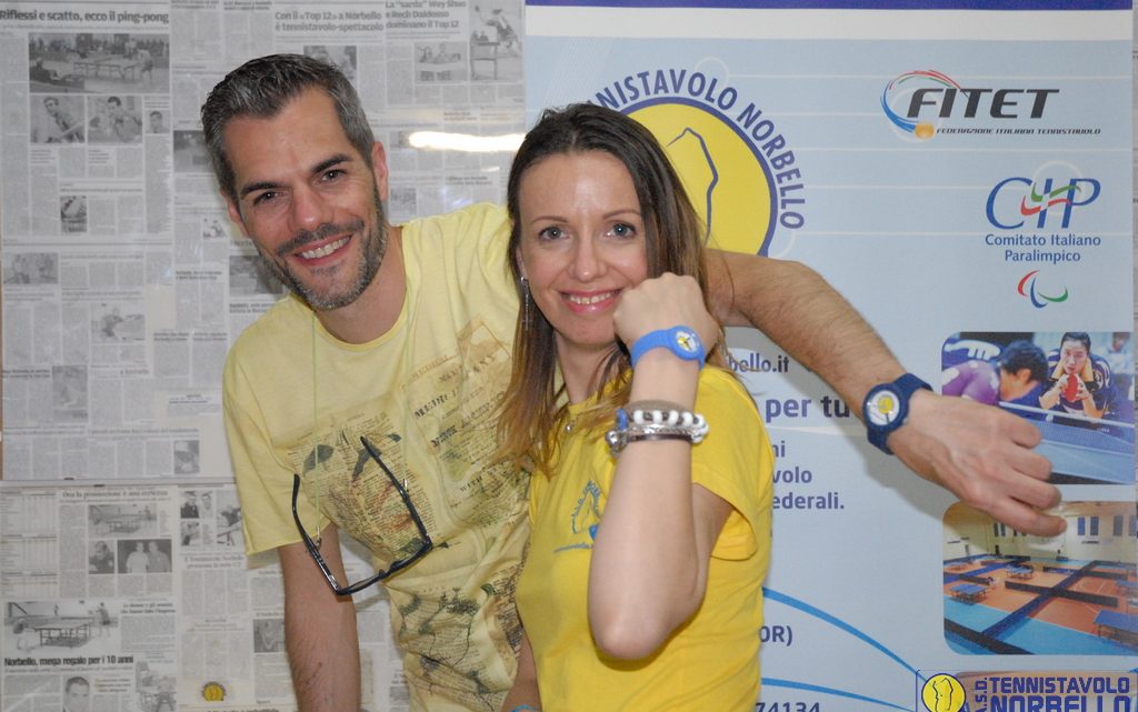 Tennistavolo Norbello. La bandiera gialloblu Marialucia Di Meo sventola più che mai