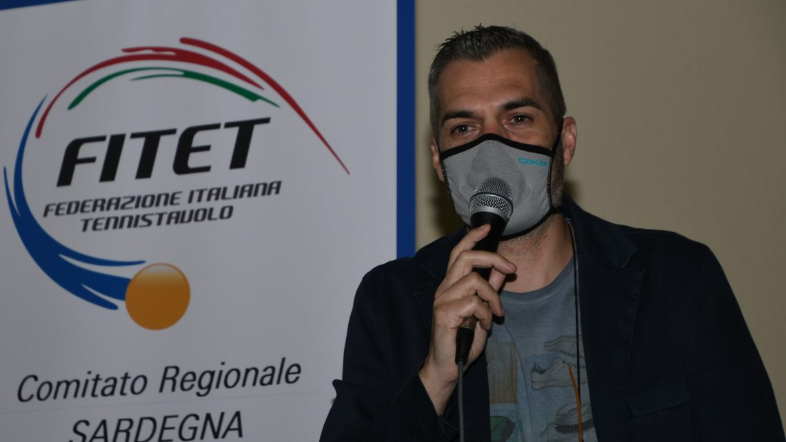 Simone Carrucciu confermato alla guida della FITeT Sardegna per il quadriennio 2021/2024