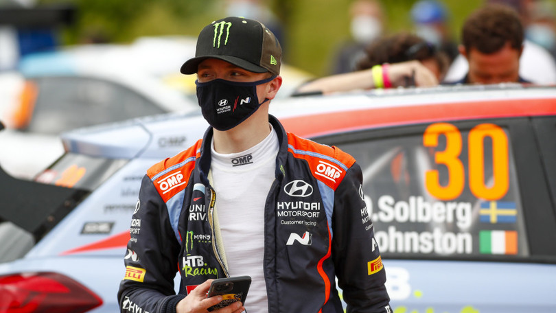 AUTOMOBILISMO/ Causa covid salta il test a  Nughedu Santa Vittoria  del pilota Oliver Solberg