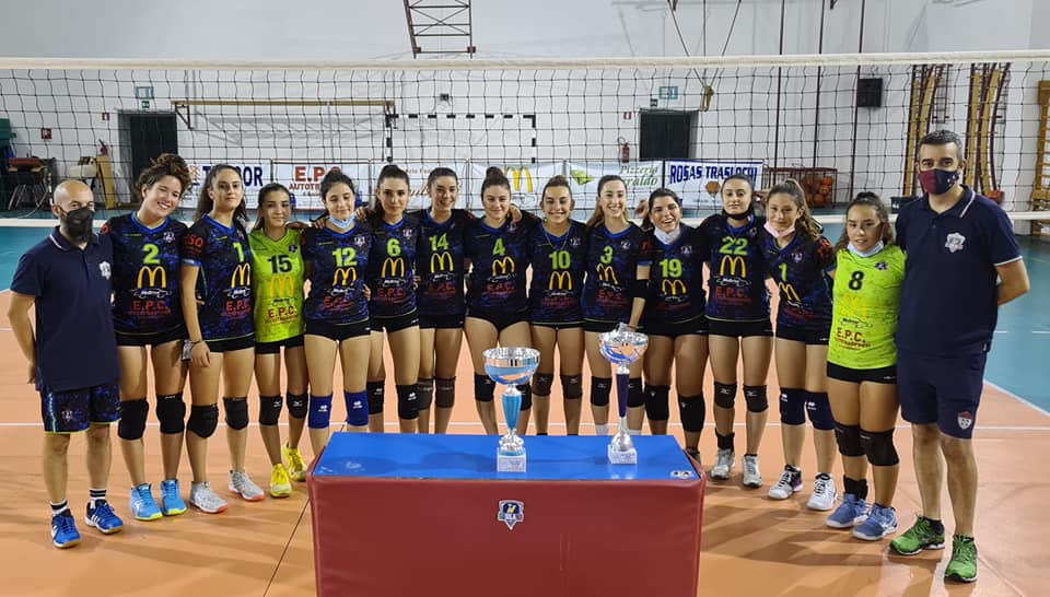 TRIPLETE GYMLAND/ Le oristanesi sul podio più alto nei tornei provinciali Under 15 -17- 19 femminili di volley TRIPLETE GYMLAND/ Le oristanesi sul podio più alto nei tornei provinciali Under 15 -17- 19 femminili di volley