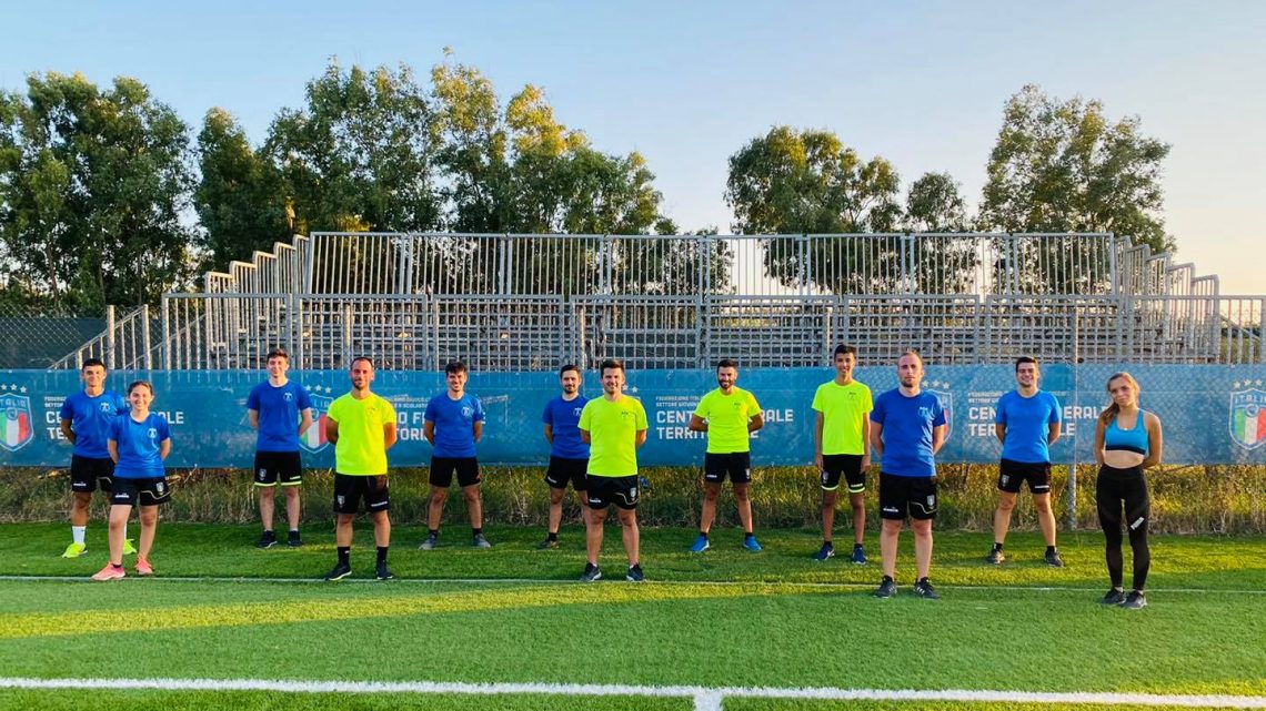 FOTO NOTIZIA / Gli arbitri di calcio oristanesi già al lavoro per preparare la stagione 2021-22