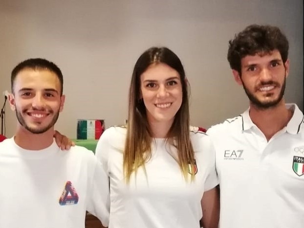 I TRE MOSCHETTIERI / Gli olimpionici Patta, Orro e Oppo a Narbolia riuniti per festeggiare insieme il rientro a casa I TRE MOSCHETTIERI / Gli olimpionici Patta, Orro e Oppo a Narbolia riuniti per festeggiare insieme il rientro a casa