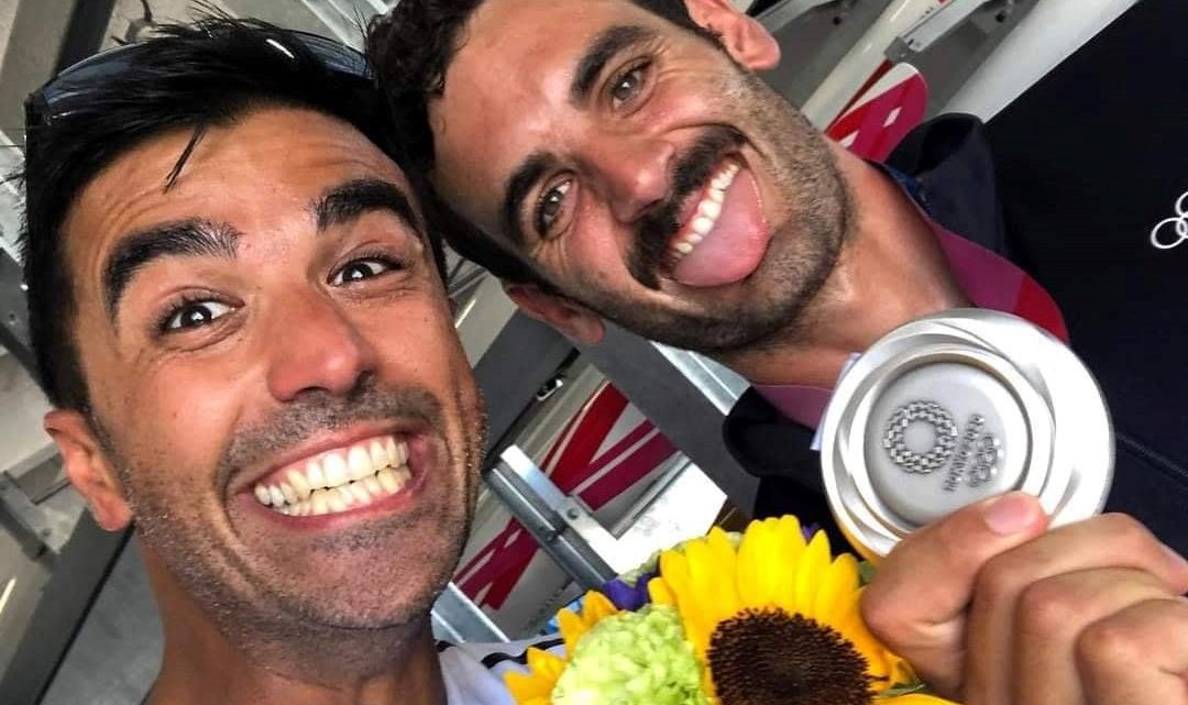 SELFIE GUILCERSPORT/ La felicità è il sorriso argento olimpico di Manfredi Rizza e Stefano Loddo