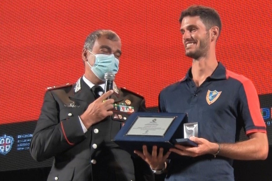 OPPO-PATTA-LODDO/ La città di Oristano ha premiato i suoi campioni delle Olimpiadi di Tokyo OPPO-PATTA-LODDO/ La città di Oristano ha premiato i suoi campioni delle Olimpiadi di Tokyo