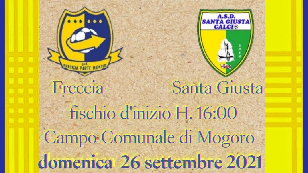 E’ GIA’ DERBY/ Prima sfida tutta oristanese all’esordio in 1A Categoria girone B fra Freccia Mogoro e Virtus Santa Giusta 