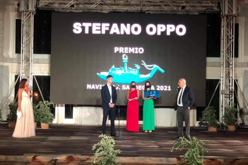 L’olimpionico Stefano Oppo consacrato ieri a Porto Rotondo tra le eccellenze sarde con il Premio Navicella 2021