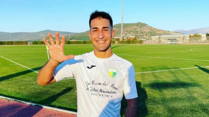 CALCIO PROMOZIONE B/ Santa Giusta corsaro a Fonni: match winner Massimo Pibiri