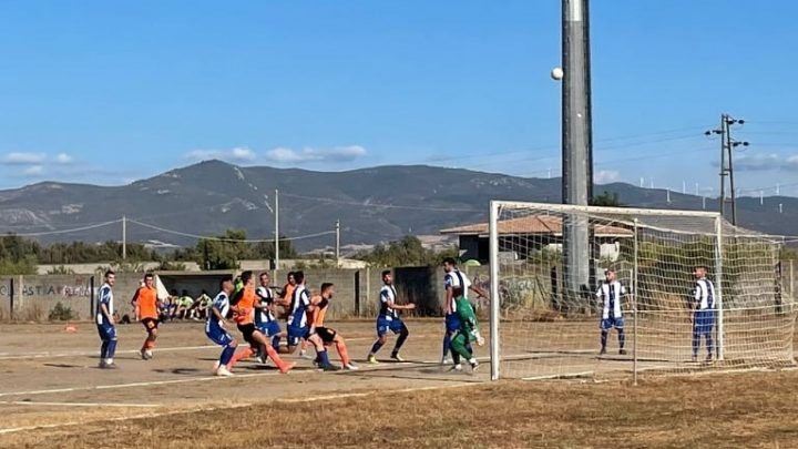 CALCIO 2A CATEGORIA F/ Un gol di Alessandro Sanna della Narboliese decide il  big match di Simaxis