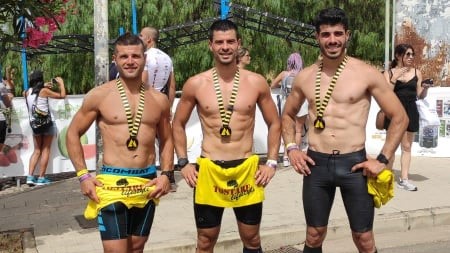 GUILCERACE / Tra i protagonisti anche gli organizzatori e grandi appassionati Daniele Loi, Andrea Floris e Marco Porcu di Ghilarza GUILCERACE / Tra i protagonisti anche gli organizzatori e grandi appassionati Daniele Loi, Andrea Floris e Marco Porcu di Ghilarza