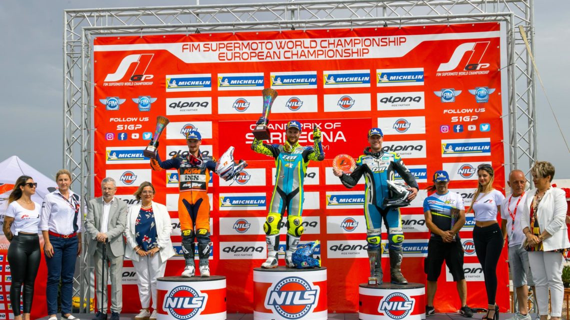 CAMPIONATO MONDIALE SUPERMOTO/ A Tramatza Homas Chareyre conquista la vittoria al Gp di Sardegna CAMPIONATO MONDIALE SUPERMOTO/ A Tramatza Homas Chareyre conquista la vittoria al Gp di Sardegna